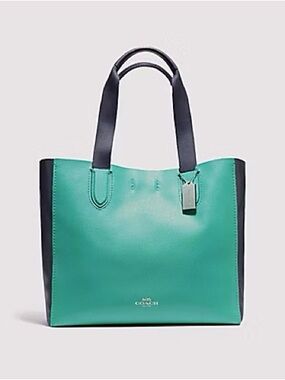 Coach Large Derby Tote - Color Block